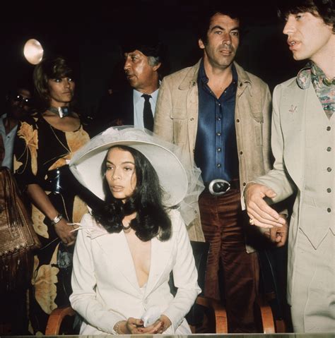 bianca jagger ysl wedding.